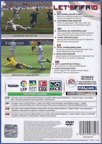 FIFA Soccer 10 - PS2 (Genbrug)